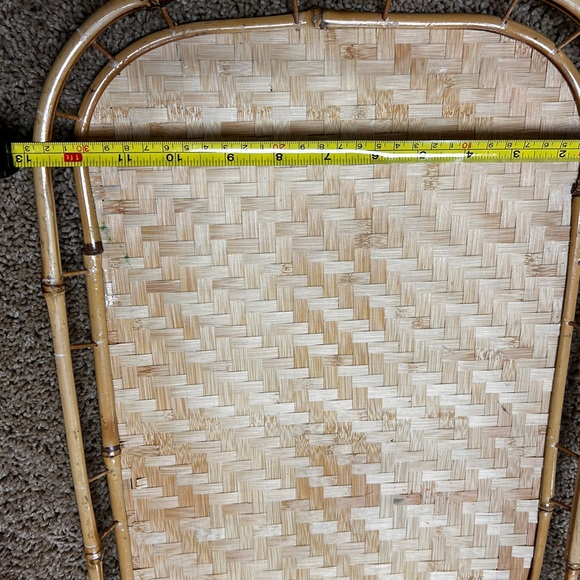 Vintage Bamboo Food Tray - Picture 6 of 6